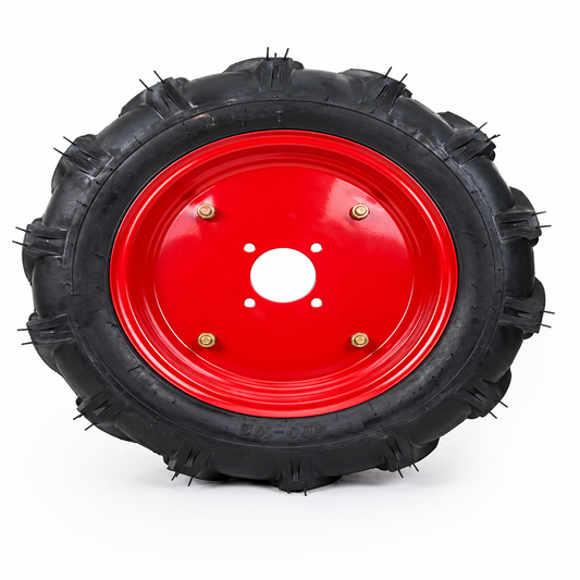 Roata agricola 400x12, 4 prezoane, rezistenta, pentru remorca