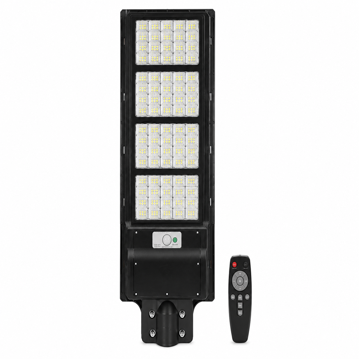 Lampa Stradala LED Solara 3500W cu Senzor Miscare si Telecomanda – Iluminare Exterior Puternica