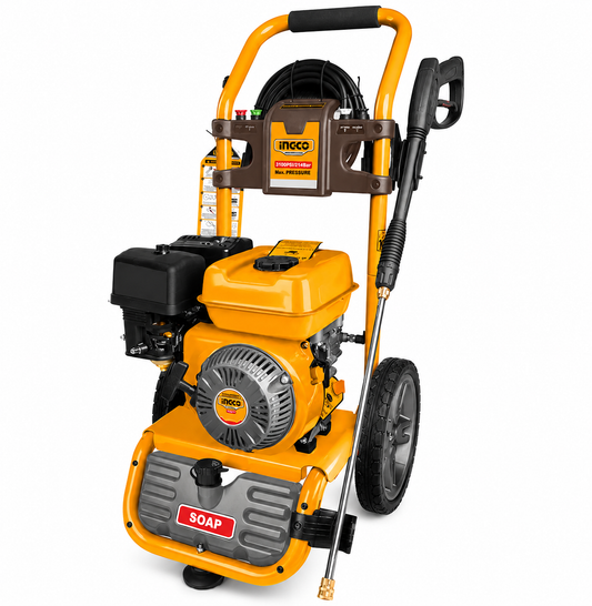 Aparat de Spalat cu Presiune pe Benzina 6.0HP, 214 Bar, Motor OHV 4 Timpi, 3100 PSI.