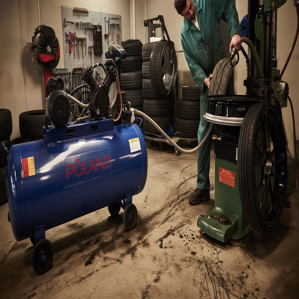 Compresor industrial 200 Litri 3 HP 12 Bari