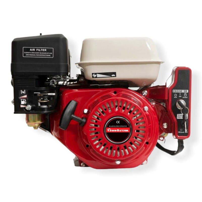 Motor universal benzina 7.5CP, 5 kw, pornire electrica (la cheie)